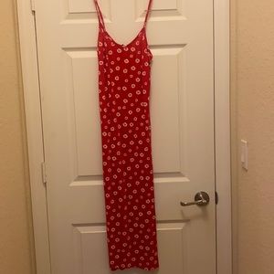 Floral midi dress